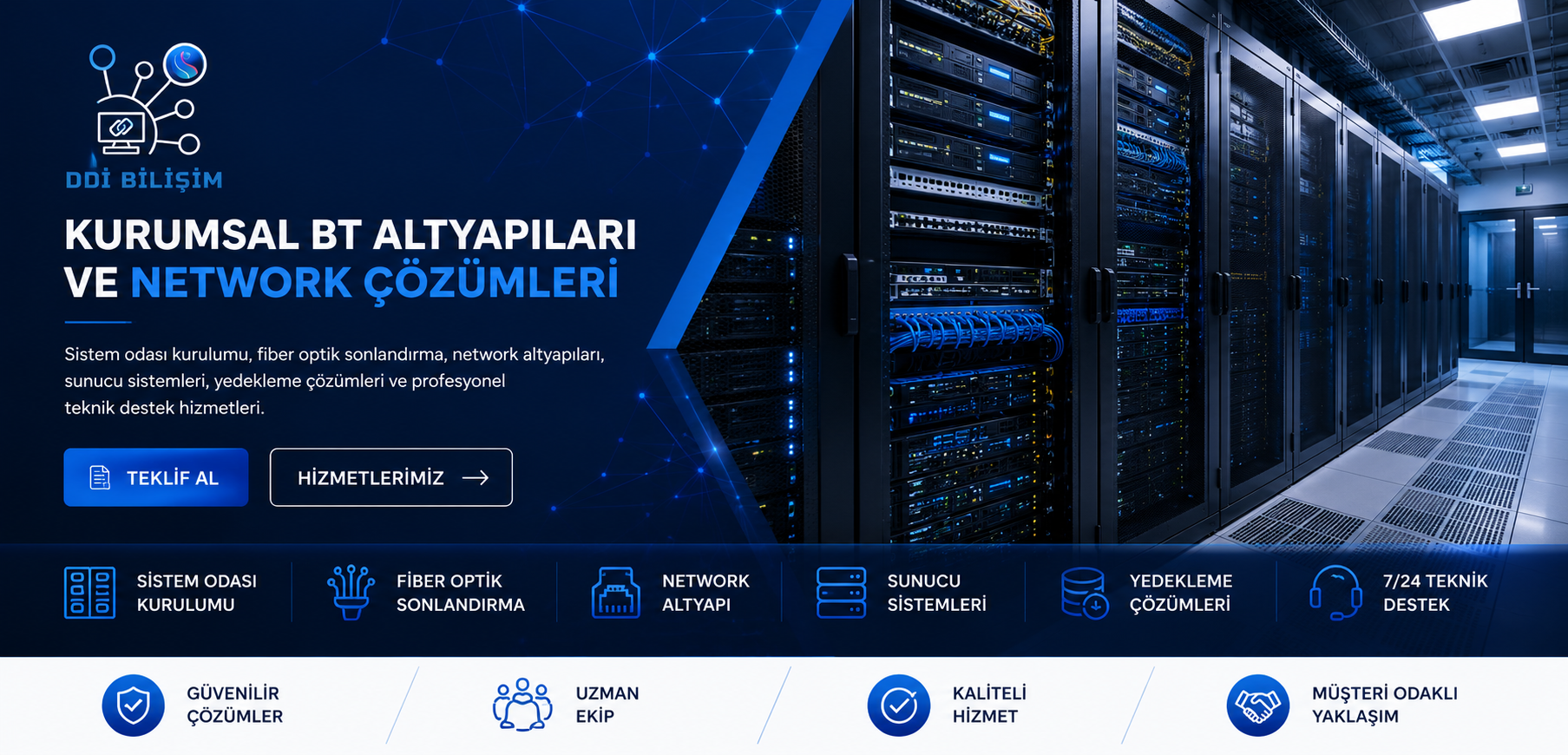 KURUMSAL BT ALTYAPILARI VE NETWORK ÇÖZÜMLERİ