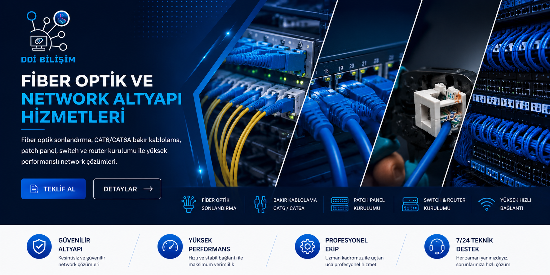 FİBER OPTİK VE NETWORK ALTYAPI HİZMETLERİ